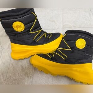 NEW! $750 Canada Goose x Pyer Moss Wild Brick Snow Boots Black Yellow 11